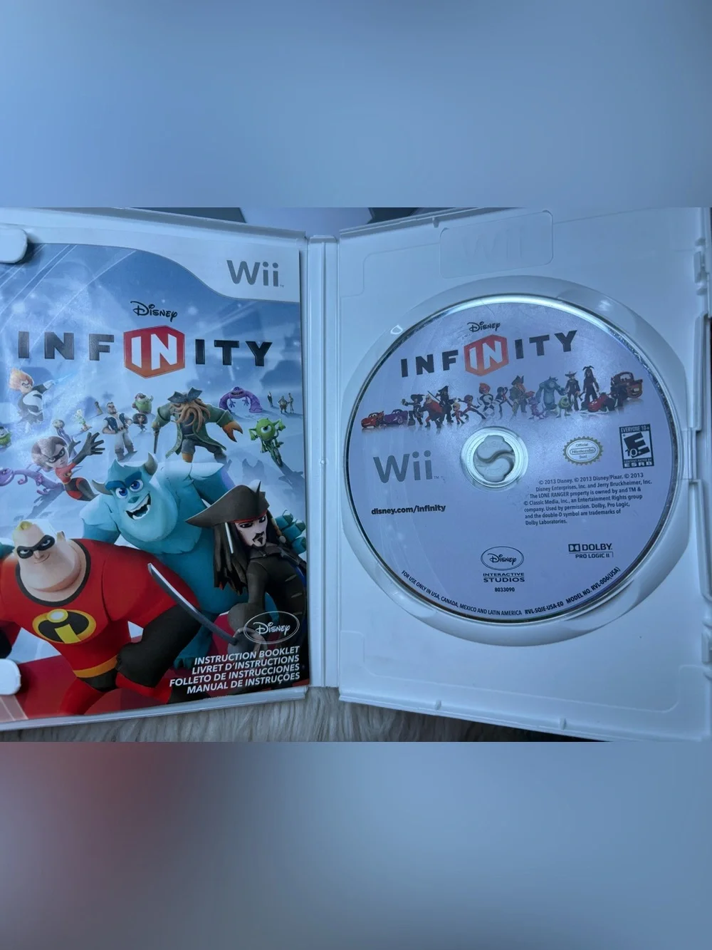 Disney Infinity Wii Game Figures Characters Portal Tiles Works Bundle Set Lot
